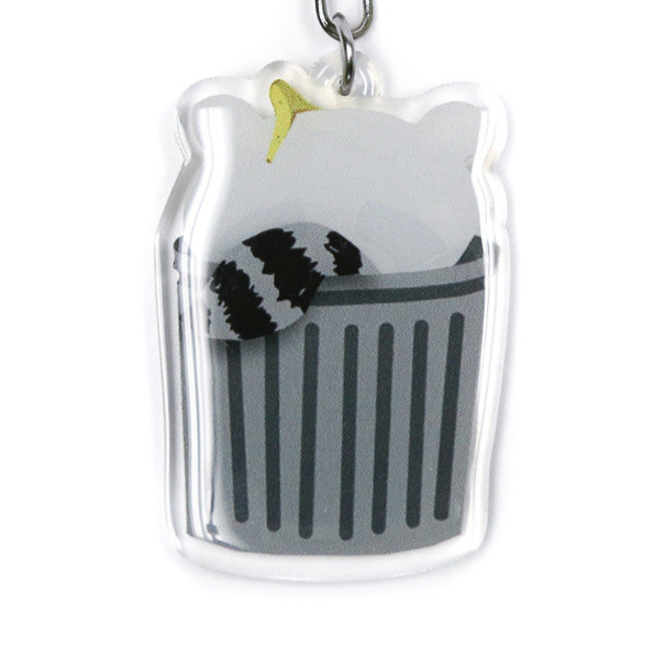 Toronto Raccoon Acrylic Keychain