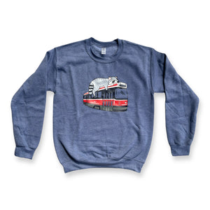 Toronto Streetcar Raccoon Sweatshirt