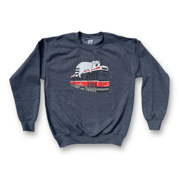 Kids Streetcar Raccoon Sweatshirt