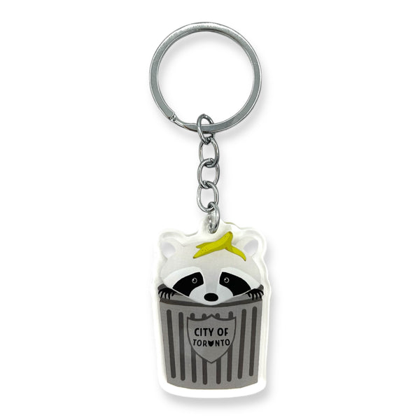 Toronto Raccoon Acrylic Keychain